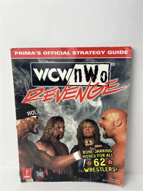 Wcw Nwo Revenge Exclusive Primas Official Strategy Guide Cards