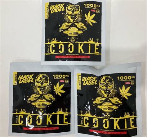 Fresh Baked Distro Albino Space Cookie 1000mg thc Edibles Cookies
