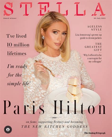 Stella Magazine July 2021 Paris Hilton Cover Feature