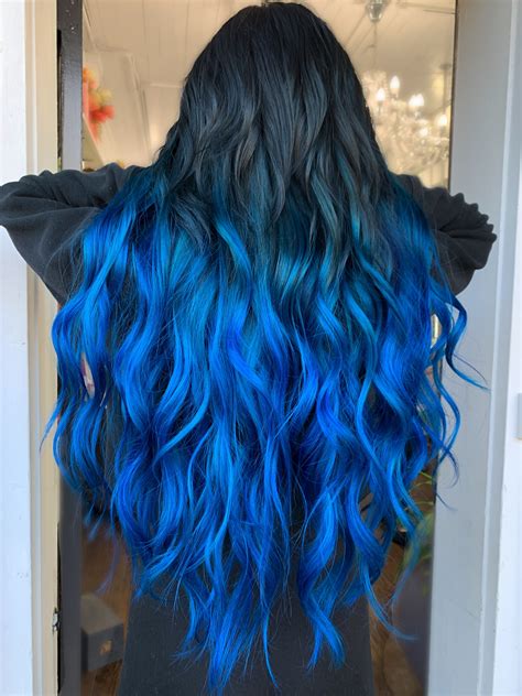22in Extensions Mattybobattihairbhc Hair Styles Blue Ombre Hair