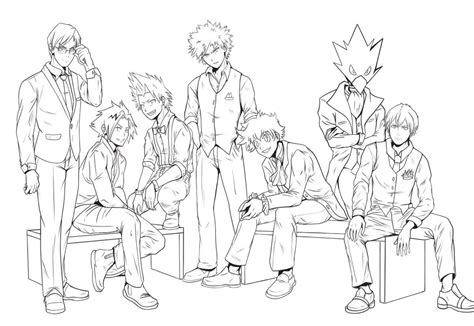 Deku Coloring Sheets My Hero Academia Coloring Pages Ibrarisand