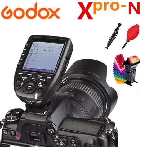 godox xpro n i ttl ii 2 4g wireless x system transmitter for nikon camera fire godox tt600 tt350