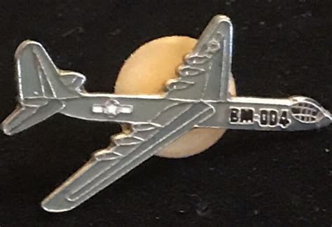 Vintage Us Military Plane Enamel Lapel Pin Ebay