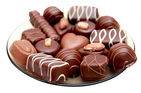 Download Chocolates In A Plate Png Image For Free