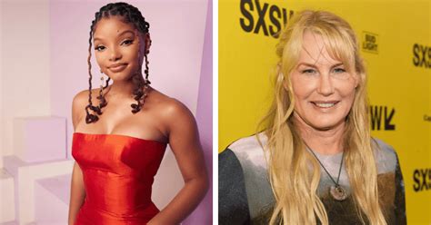 racist dorks og mermaid daryl hannah defends halle bailey from trolls attacking disney s