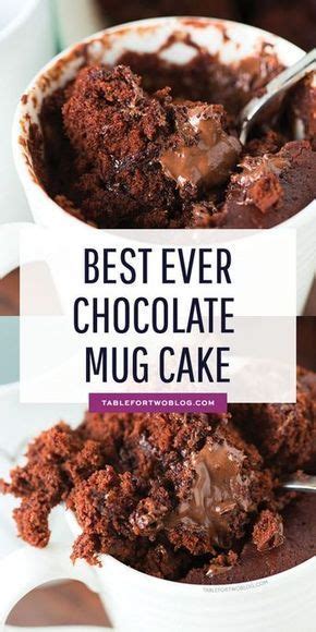 It is ready in a few minutes and perfect if you're dying for something sweet. The Moistest Chocolate Mug Cake - Mug Cake For One or Two ...