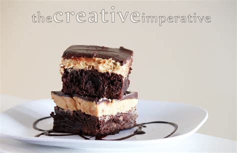 The Creative Imperative Peanut Butter And Chocolate Buckeye Brownies