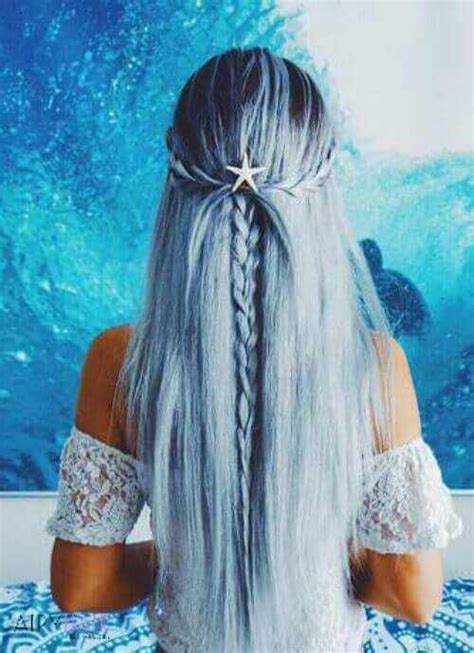 top 37 inspired mermaid hair extensions and hairstyles 2023 blaue haare frisuren haarfarben
