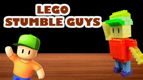 Cara Membuat Lego Stumble Guys How To Make Lego Stumble Guys Youtube
