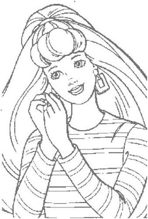 80 S Barbie Coloring Pages Coloring Pages Ideas