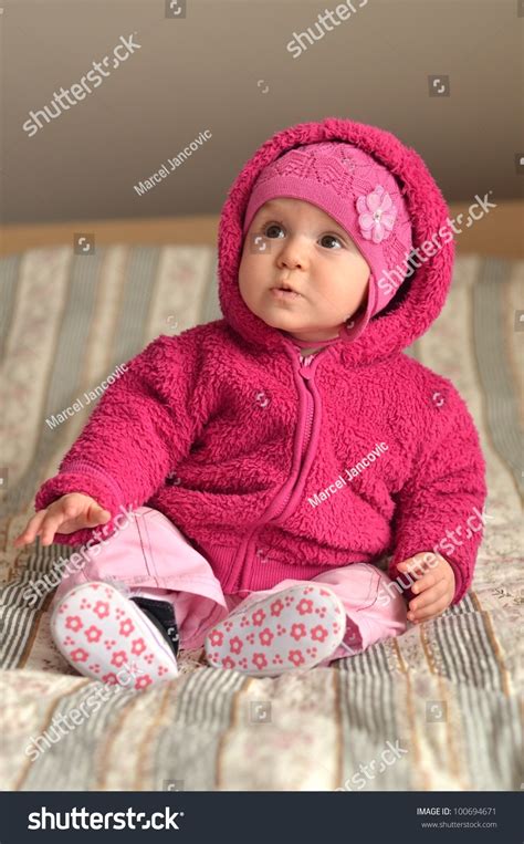 Baby Girl Pink Dress Stock Photo 100694671 Shutterstock