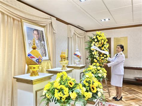 The Royal Thai Embassy In Madrid Organized Wreath Laying Ceremony On The Occasion Of His Majesty