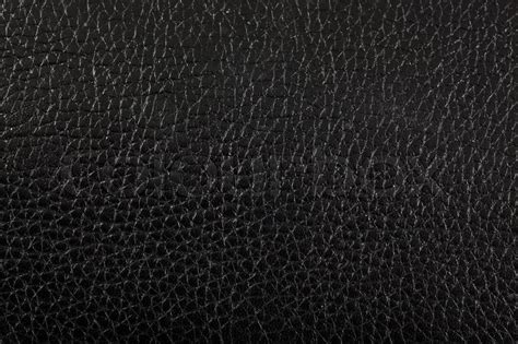 Black Shiny Leather Texture Stock Photo Colourbox