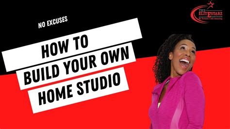 How To Build Your Own Home Studio Youtube