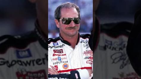 Dale Earnhardt With And Without Signature Mustache Youtube