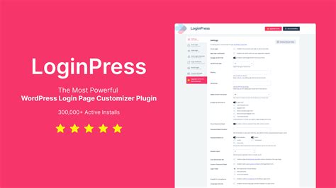 Loginpress Best Wordpress Custom Login Page Customizer