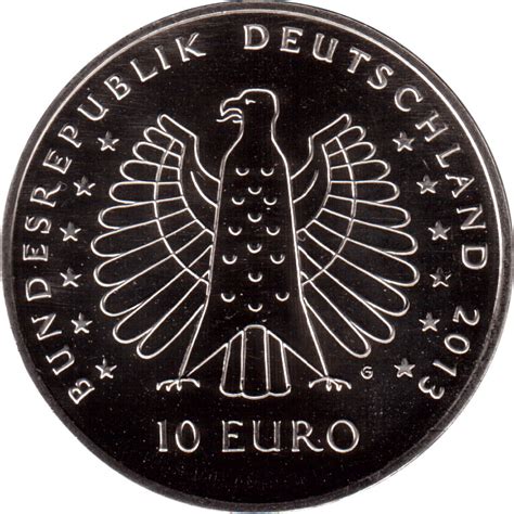 10 Euro Heinrich Hertz Germany Federal Republic Numista