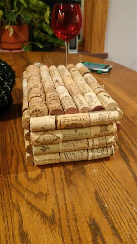 Corky Crafts And Knit Hats Wine Cork Projects
