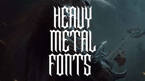 26 Heavy Metal Fonts For Bands Fans And Music Lovers Hipfonts