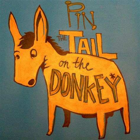 Pin The Tail On The Donkey Qreativbox