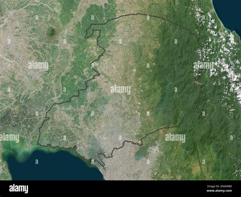 Bulacan Province Of Philippines High Resolution Satellite Map Stock