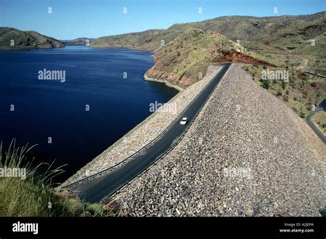 Ord River Dam Lake Argyll Western Australia Stock Photo Alamy