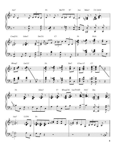 Wouldnt It Be Loverly By Oscar Peterson Digital Sheet Music For