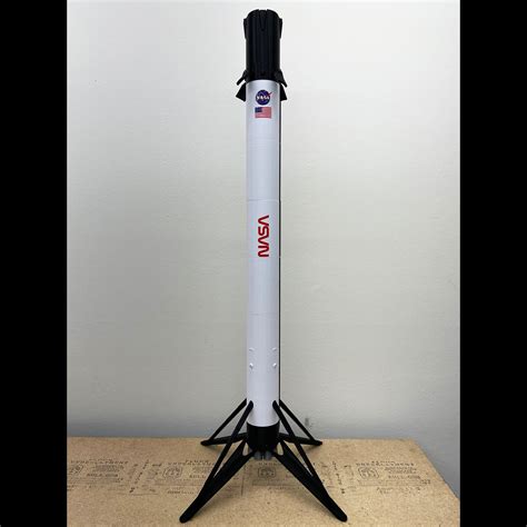 Large 5ft Spacex Falcon 9 Demo 2 Model W Crew Dragon 148 Etsy Canada