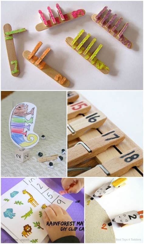 18 Clothespin Math Activities And Games Fun Math Activities Math