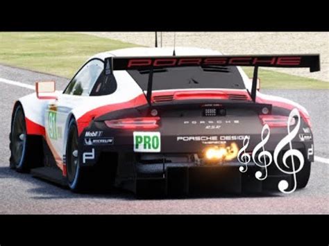 The Best Sounding GT Car Porsche 911 RSR Raw Sound YouTube