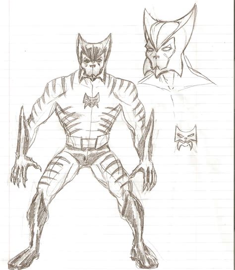Customartstuff Old Superhero Drawings From 2003