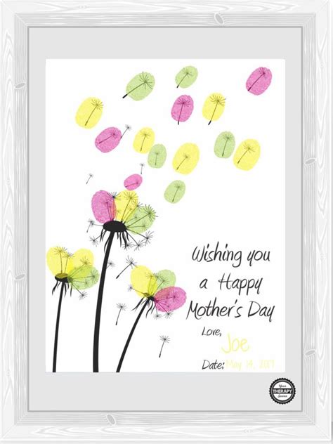 So appreciate the dedication and effort. Wishing You a Happy Mother's Day Fingerprint Craft - Your ...