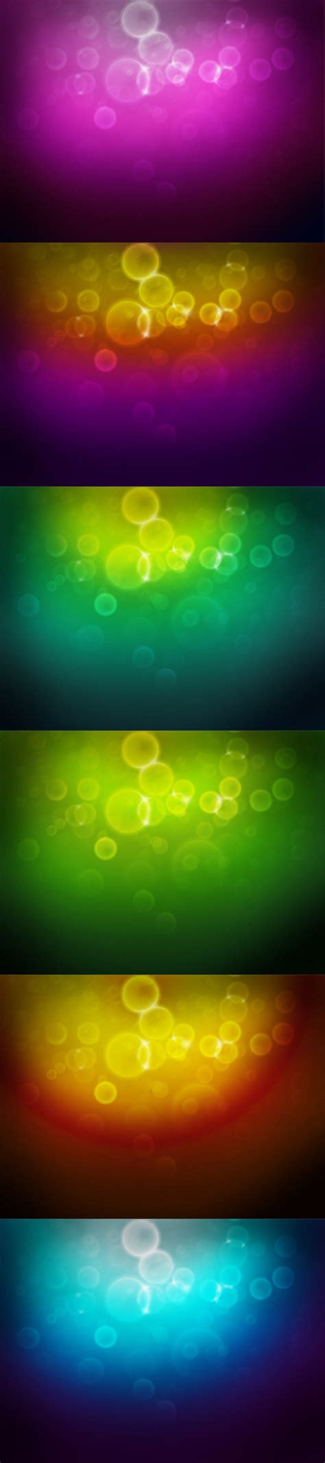 Abstract Bokeh Background Set Free Psd Files
