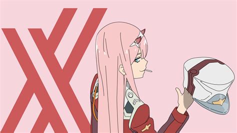 Zero Two Smile Wallpapers Wallpaper Cave