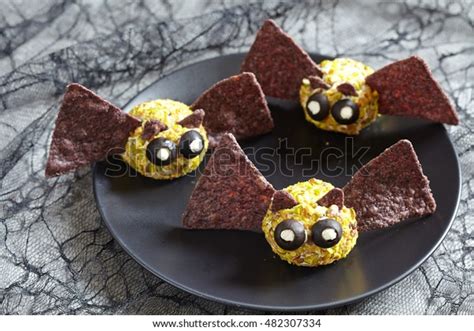 Cute Bat Cheese Ball Halloween Party Stock Photo 482307334 Shutterstock