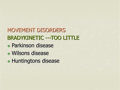 Ppt Extrapyramidal System Disorders Powerpoint Presentation Free