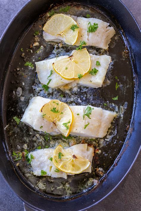 Oven Baked Butter Cod Recipe 4 Ingredients Momsdish