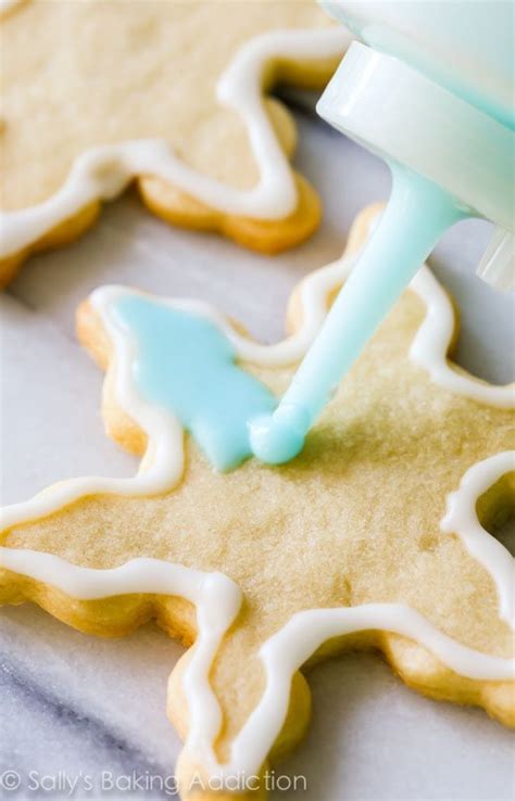 Christmas Sugar Cookies With Easy Icing Sallys Baking