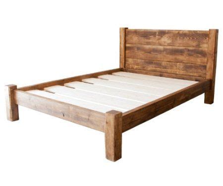 Once you experience the difference, youll never want to downsize from that apart from the obvious size benefits, what else will you be looking for in a new or used king bed? Funky Chunky Furniture Wood Wooden Bed Frame Single Double ...