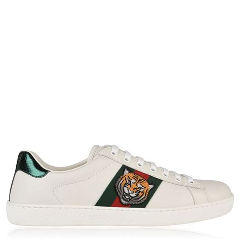 Gucci Ace Tiger Web Trainers Flannels