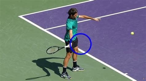 How To Hit Your Forehand Like Roger Federer Easy Tutorial Youtube