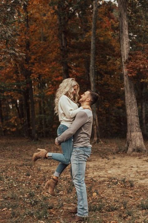 Fall Forest Engagement Session Holly Lea Photography Engagement