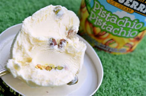 Food And Ice Cream Recipes Review Ben And Jerrys Pistachio Pistachio
