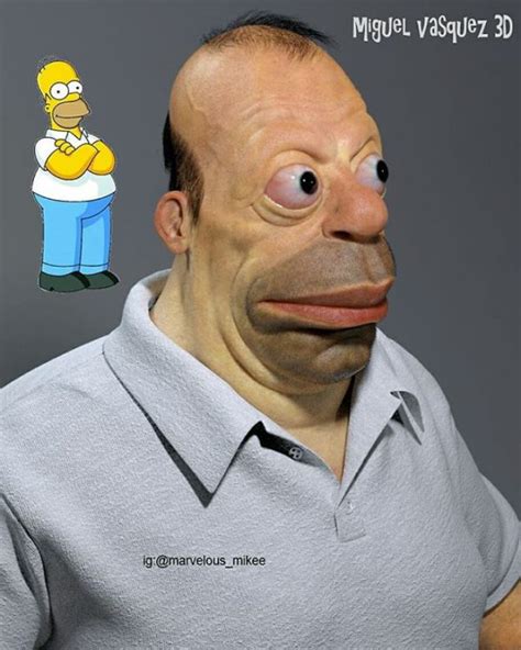 Omg Heres 17 Realistic Cartoon Character Versions From Artist Miguel