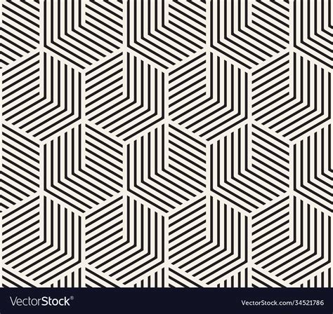 Seamless Pattern Repeating Geometric Lines Vector Image
