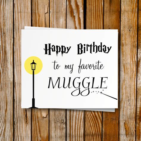 Harry potter™ gifts and ornaments. Harry Potter Birthday Card Printable DIY Birthday by PrintyMuch