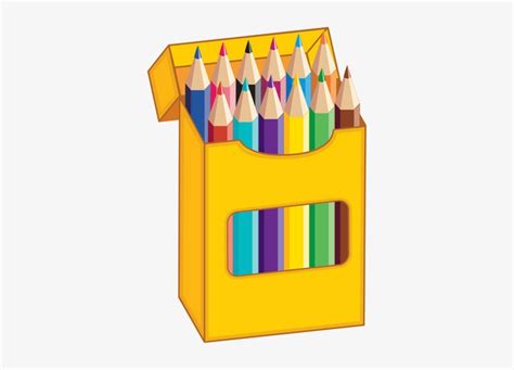Cartoon Crayons Crayon Pencil Colour Pencil Png Caja De Lapices