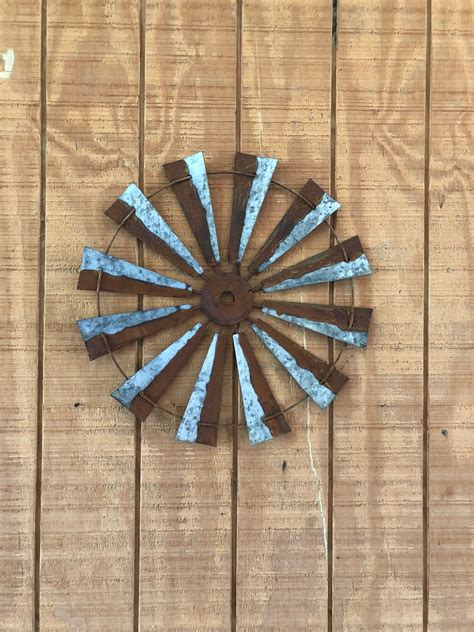 Windmill Wall Decor Windmill Wall Art Farmhouse Windmill Rustic Wall