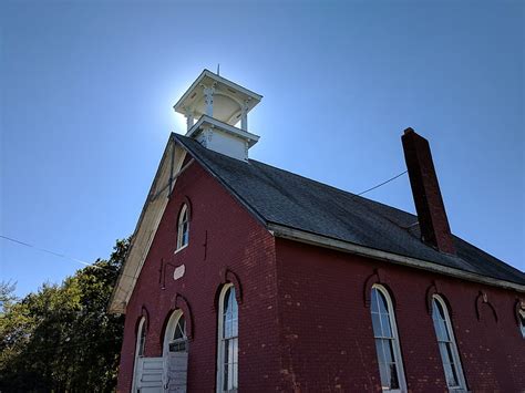 Schoolhouse Building Country Rural Hd Wallpaper Peakpx