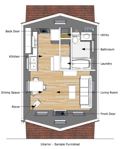 20 Elegant 12x20 Tiny House Plans